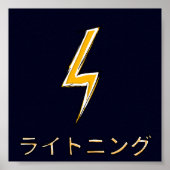 bliksem poster (Voorkant)