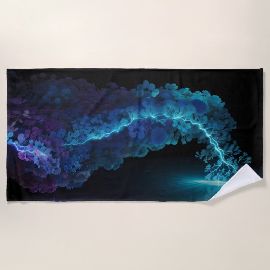 bliksem strandlaken (Voorkant)