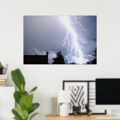 Bliksemaantekening 2 poster (Thuiskantoor)