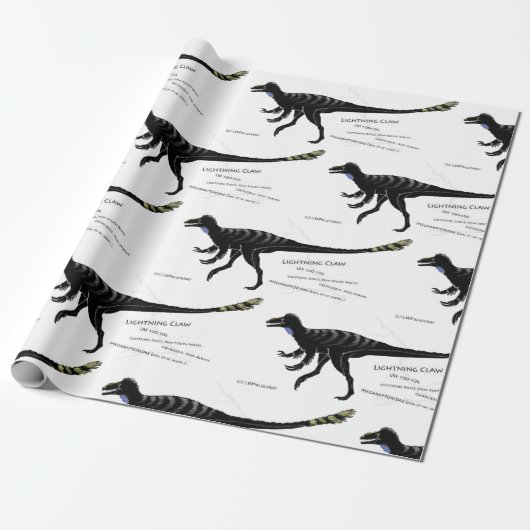 Bliksemafraappapier Cadeaupapier (Uitgerold)