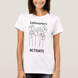 Bliksemarbeiders activeren t-shirt