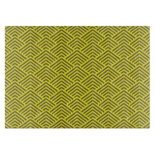 Bliksembogen Glazen snijplank (Voorkant)