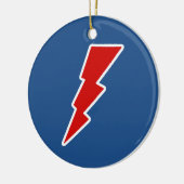 bliksembouten keramisch ornament (Links)