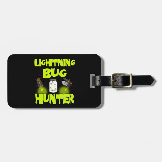 bliksembug hunter bagagelabel (Voorkant horizontaal)