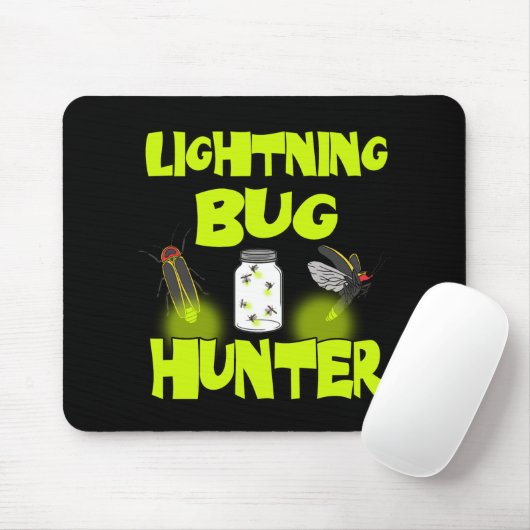 bliksembug hunter muismat (Met muis)