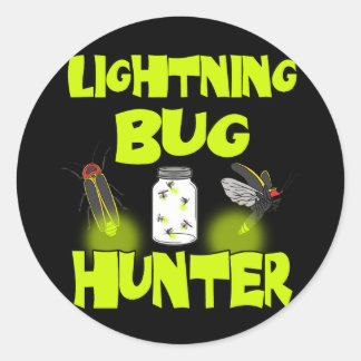 bliksembug hunter ronde sticker