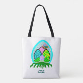 BliksemEieren Canvas tas (Achterkant)