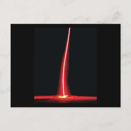 Bliksemend Thunderstorm Weather Light Briefkaart (Voorkant)