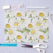Bliksemflens van Daisies Floral Tissuepapier (Craft)