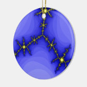 Blikseminslag Aangepaste verjaardag Keramisch Ornament (Links)