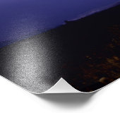 Blikseminslag over woestijn, Big Bend Foto Afdruk (Hoek)