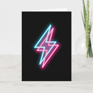 blikseminslag Thunder Neon Electricity Kaart
