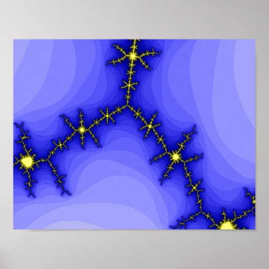 Blikseminslagprint Poster (Voorkant)
