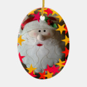 Bliksemkerstversiering Keramisch Ornament (Voorkant)