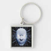 bliksemmasker sleutelhanger (Voorkant)
