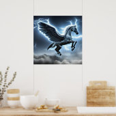 bliksempaard van pegasus poster (Keuken)