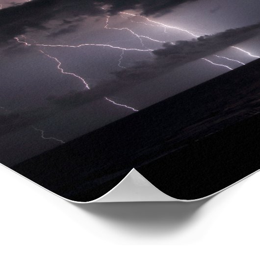 bliksemPoster Poster (Hoek)