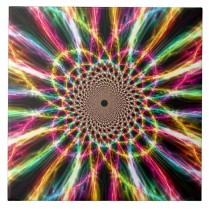 Bliksemregenboog Tegel Tegeltje