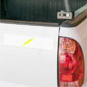 Bliksemschicht Bumpersticker (Op Truck)