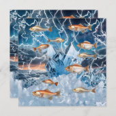 bliksemschicht feestdagenkaart (Voorkant / Achterkant)