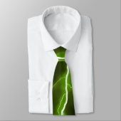 Bliksemschicht - Lime Green Stropdas (Gebonden)
