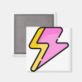 bliksemschicht magneet (Voorkant / Achterkant)