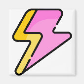 bliksemschicht magneet (Voorkant)