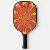 Bliksemschicht pickleball paddle (Achterkant)