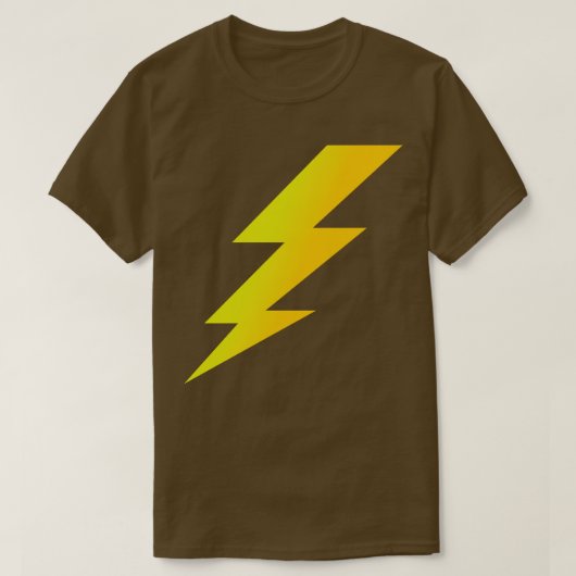 bliksemschicht t-shirt (Design voorkant)