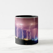 bliksemschicht tweekleurige koffiemok (Center)