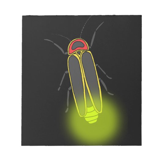 bliksemschicht verlicht notitieblok (Voorkant)