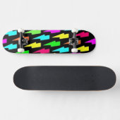 Bliksemschichten Skateboard (Horizontaal)