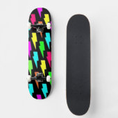 Bliksemschichten Skateboard (Voorkant)
