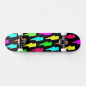 Bliksemschichten Skateboard (Horizontaal)