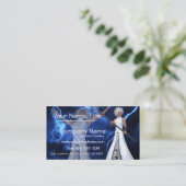 BliksemStorm - Fantasy/Anime Visitekaartjes (Staand voorkant)