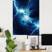 bliksemStorm Poster (Thuiskantoor)