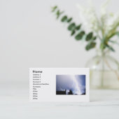 bliksemVisitekaartje Visitekaartje (Staand voorkant)