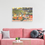 Blikzinnige drowsiness van Paul Gauguin,  kunst Canvas Afdruk (Insitu (Woonkamer))