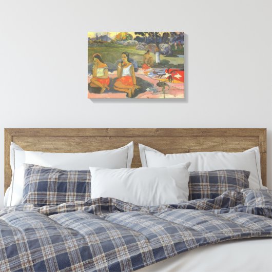 Blikzinnige drowsiness van Paul Gauguin,  kunst Canvas Afdruk (Insitu (Slaapkamer))