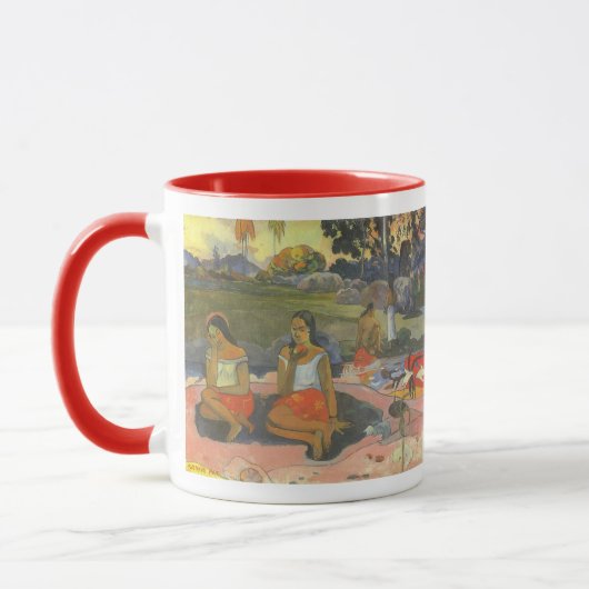 Blikzinnige drowsiness van Paul Gauguin,  kunst Mok (Links)