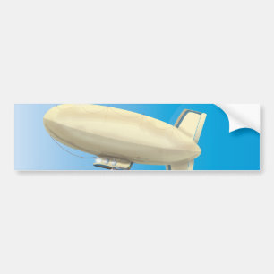 Blimp Airship Bumpersticker