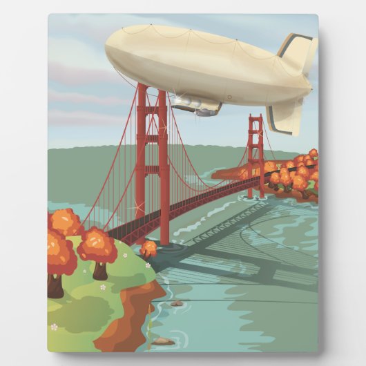 Blimp Airship Fotoplaat (Voorkant)