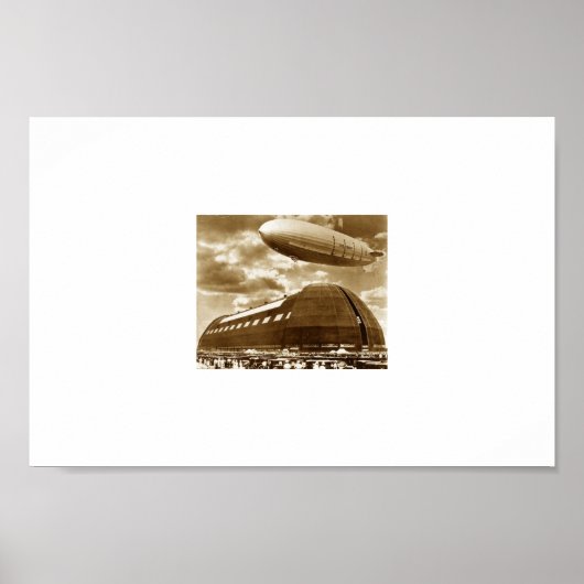 Blimp Hanger Akron Ohio Poster (Voorkant)