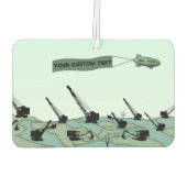 Blimp Overt Dirt Field Operating Engineer CRANE OP Luchtverfrisser (Achterkant)