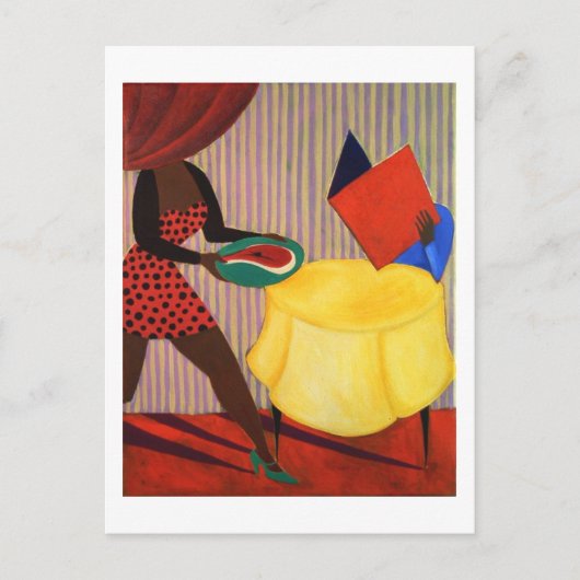 Blind datum briefkaart (Voorkant)