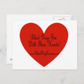 Blind Dog Rescue Alliance Briefkaart (Voorkant / Achterkant)