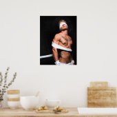Blind en gebond poster (Keuken)