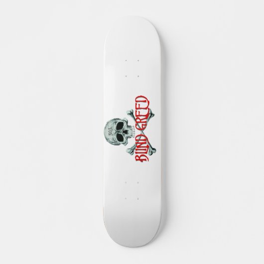 Blind Greed "N.O.S." Raad van schaats Skateboard (Voorkant)