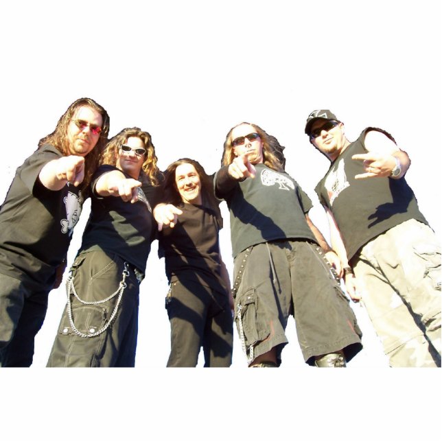 Blind Greed Photo scuplation Staand Fotobeeldje (Voorkant)