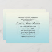 Blind Justice Afstuderen Invitation Kaart (Voorkant / Achterkant)